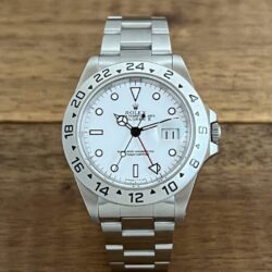 中古 ロレックス エクスプローラー2 16570 ホワイト(白) U6番 トリチウム 委託 高価 買取 販売 名古屋