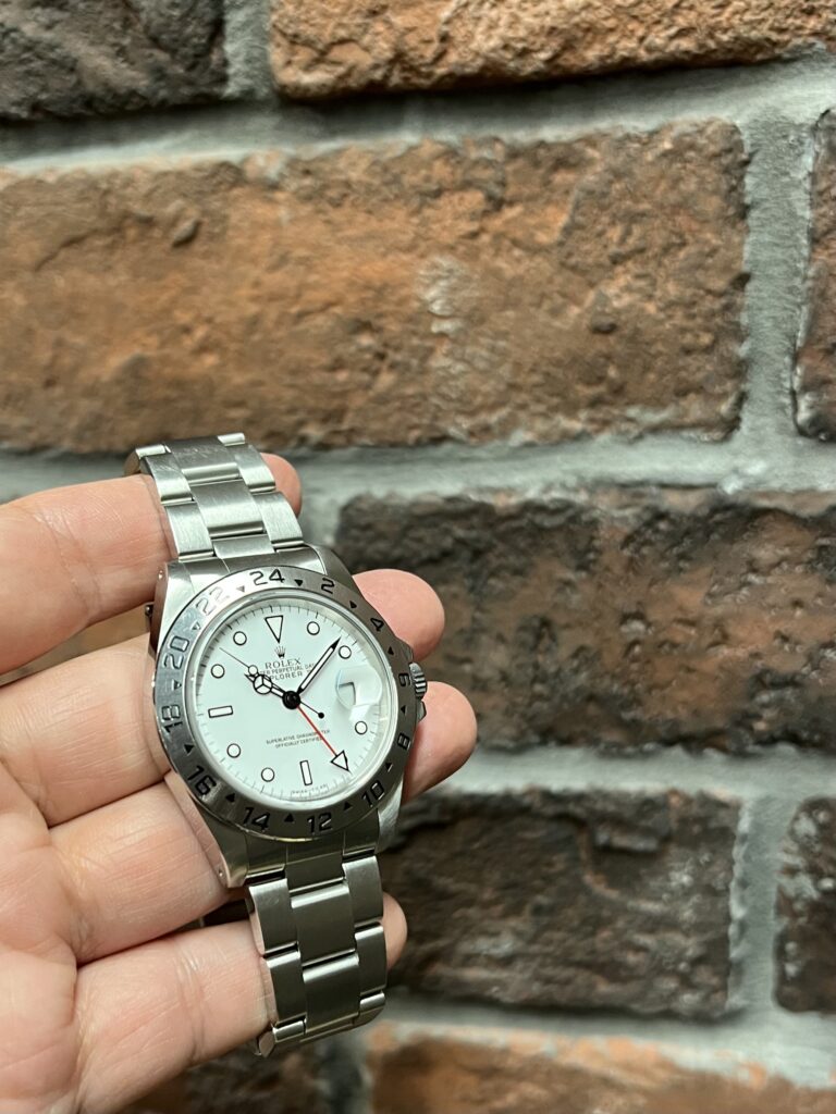 ロレックス エクスプローラー2 16570 ホワイト(白) U6番 トリチウム 中古 インスタ用 委託 高価 買取 販売 名古屋