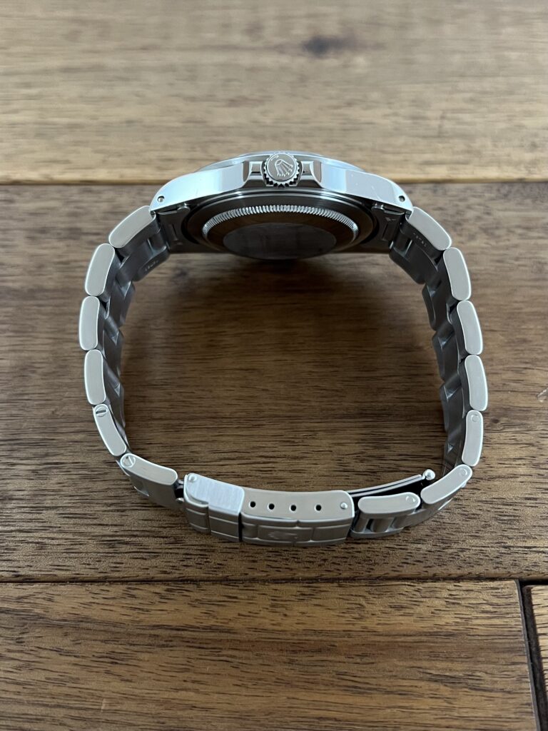 ロレックス エクスプローラー2 16570 ホワイト(白) U6番 トリチウム 中古 リューズ側から全体 委託 高価 買取 販売 名古屋