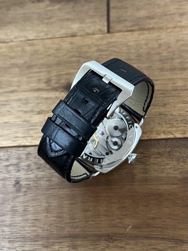 パネライ ラジオミール ベース PAM00210 H番 中古 バックル側から 委託 高価 買取 販売 名古屋