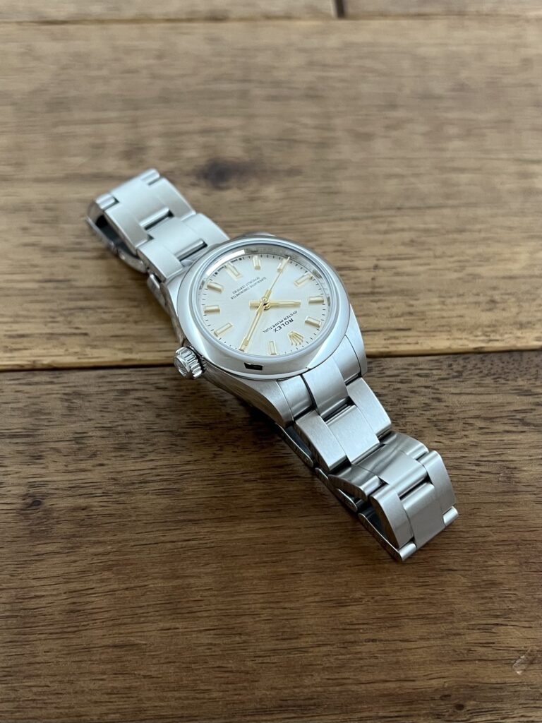 ロレックス オイスター パーペチュアル 28 276200 シルバー 中古 1時側から 委託 買取 販売 名古屋