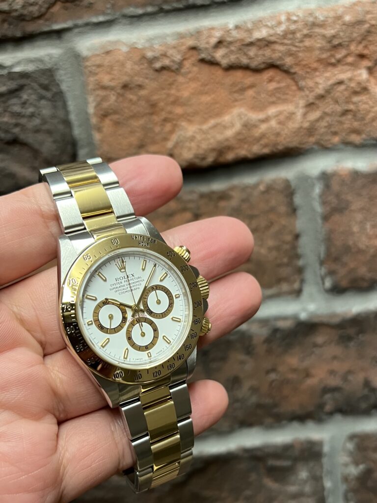ロレックス コスモグラフ デイトナ 16523 ホワイト(白) U1番 トリチウム 中古 インスタ用 委託 高価 買取 販売 名古屋