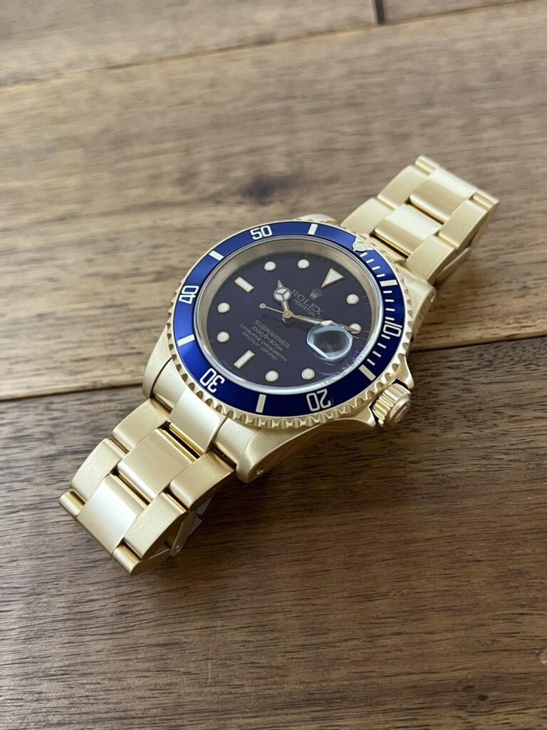 ロレックス サブマリーナ 16618 ブルー(バイオレット) N1番 トリチウム 中古 5時側から委託 高価 買取 販売 名古屋
