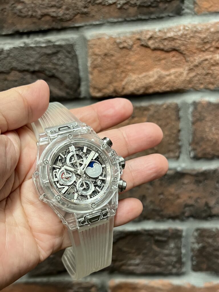 ウブロ ビッグバン ウニコ クロノグラフ パーペチュアル カレンダー サファイア 406.JX.0120.RT リミテッドエディション 中古 インスタ用 委託 高価 買取 販売 名古屋