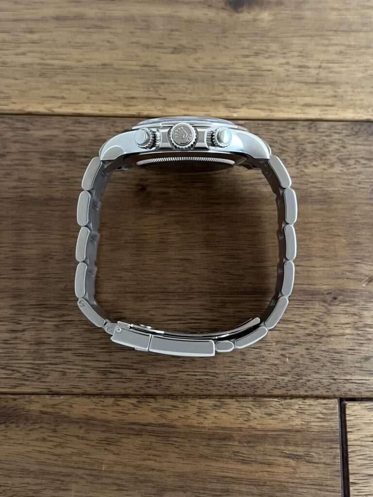 ロレックス コスモグラフ デイトナ 116509 メテオライト リューズ側から全体 中古 委託 高価 買取 販売 名古屋