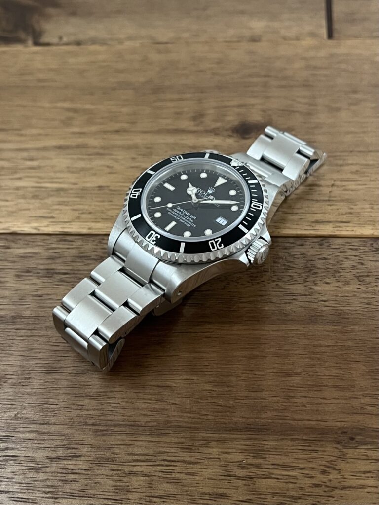 中古 ロレックス シードゥエラー 16600 ブラック(黒) E番 トリチウム 5時側から 委託 高価 買取 販売 名古屋