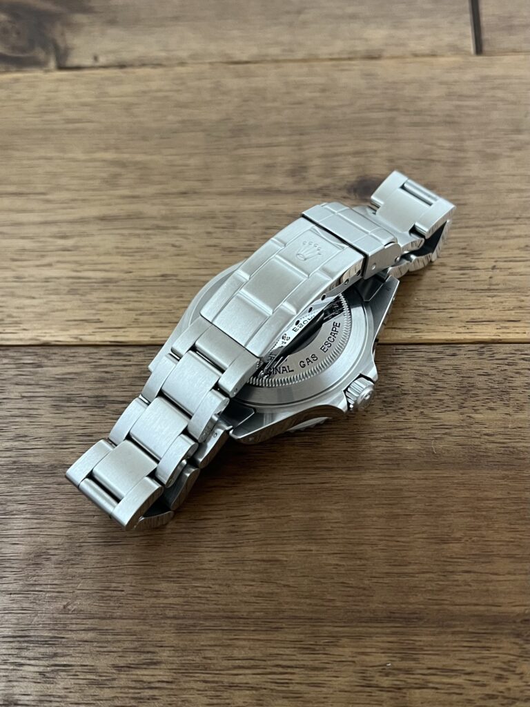 中古 ロレックス シードゥエラー 16600 ブラック(黒) E番 トリチウム バックルが側から 委託 高価 買取 販売 名古屋