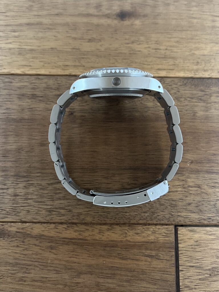 中古 ロレックス シードゥエラー 16600 ブラック(黒) E番 トリチウム ケースサイド側から 委託 高価 買取 販売 名古屋