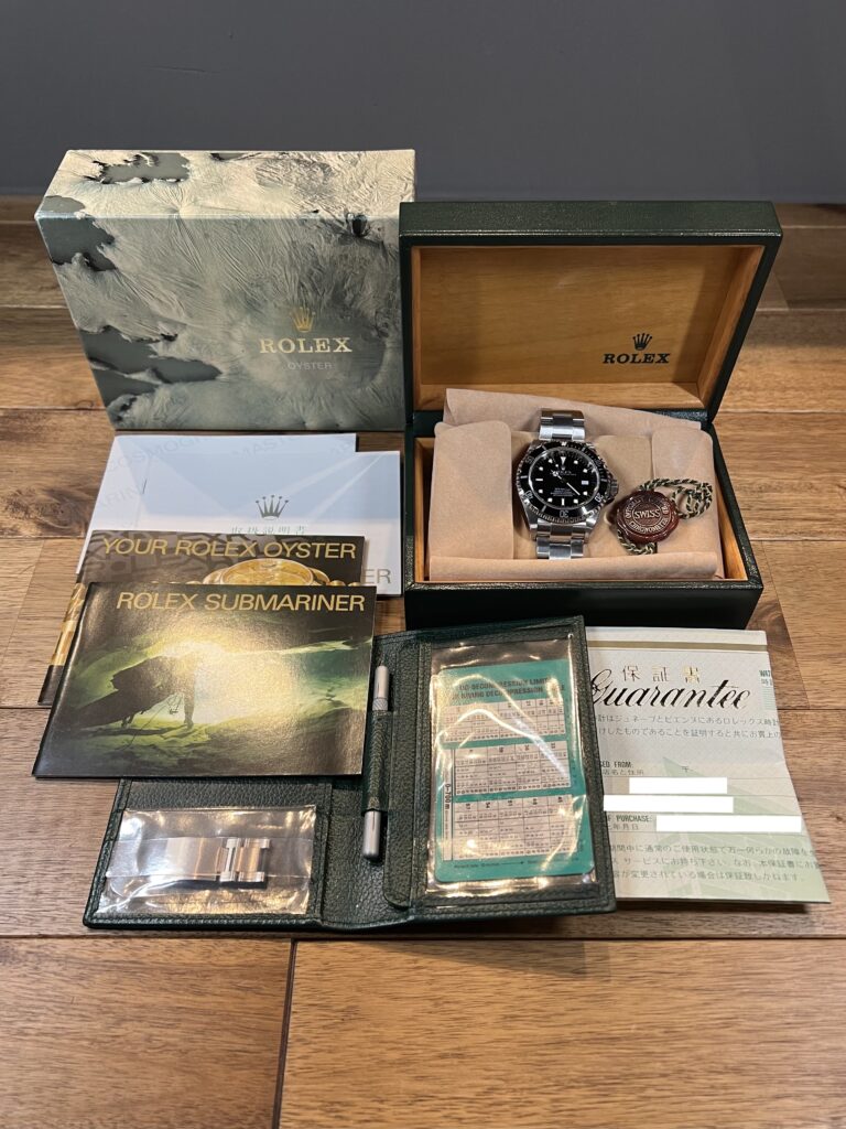 中古 ロレックス シードゥエラー 16600 ブラック(黒) E番 トリチウム 付属品 委託 高価 買取 販売 名古屋