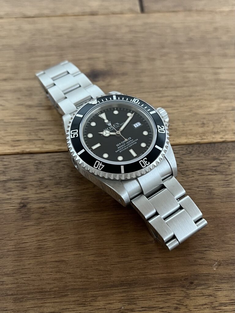 中古 ロレックス シードゥエラー 16600 ブラック(黒) E番 トリチウム 7時側から 委託 高価 買取 販売 名古屋