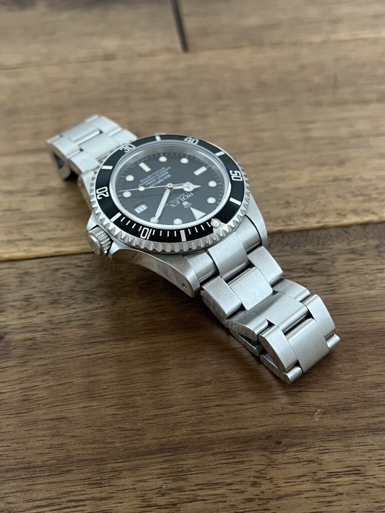 中古 ロレックス シードゥエラー 16600 ブラック(黒) E番 トリチウム 1時側から 委託 高価 買取 販売 名古屋