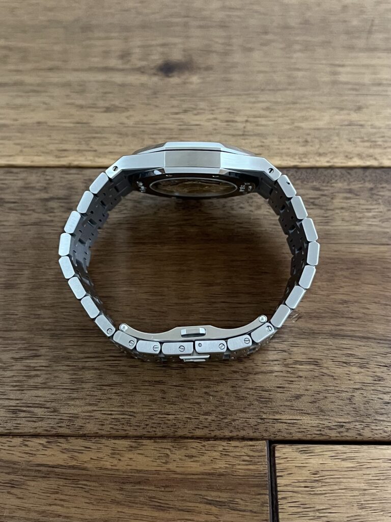 オーデマピゲ AUDEMARS PIGUET ロイヤルオーク 15300ST.OO.1220ST.02 ブルー 中古 ケースサイドから 委託 高価 買取 販売 名古屋