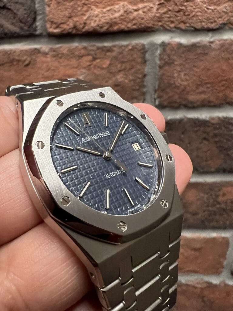 オーデマピゲ AUDEMARS PIGUET ロイヤルオーク 15300ST.OO.1220ST.02 ブルー 中古 ダイアルアップ 委託 高価 買取 販売 名古屋