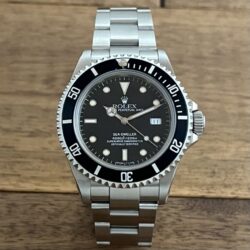 中古 ロレックス シードゥエラー 16600 N4番 トリチウム ブラック文字盤 セミヴィンテージ