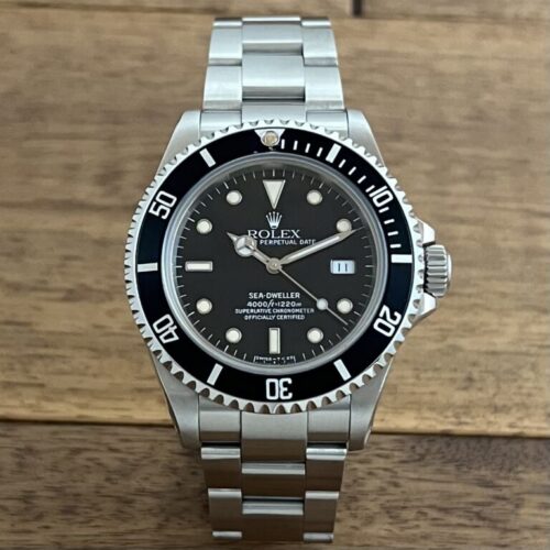 中古 ロレックス シードゥエラー 16600 N4番 トリチウム ブラック文字盤 セミヴィンテージ