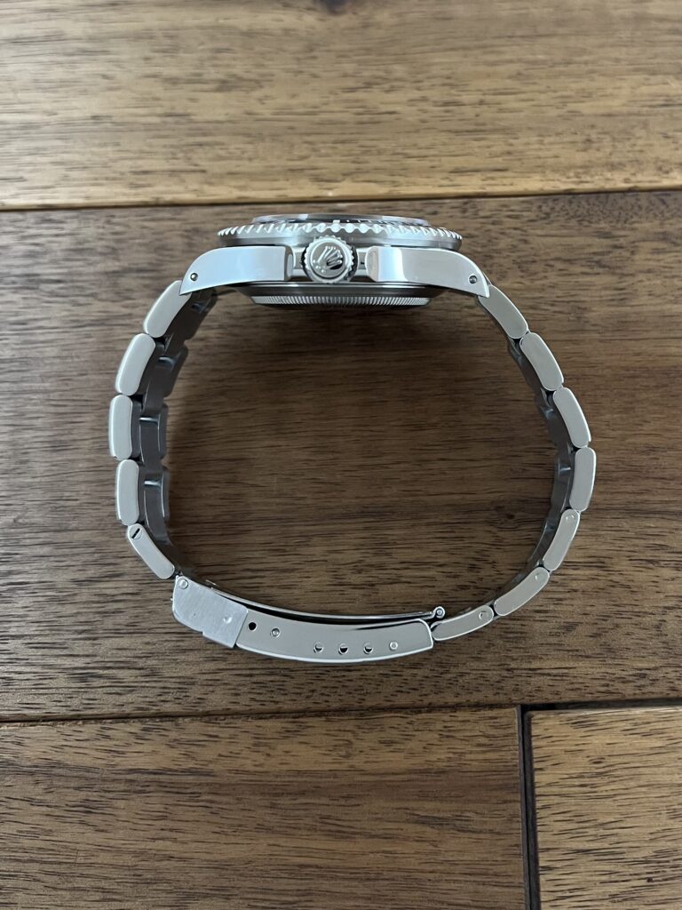 中古 ロレックス シードゥエラー 16600 N4番 トリチウム ブラック文字盤 セミヴィンテージ リューズ側からの画像