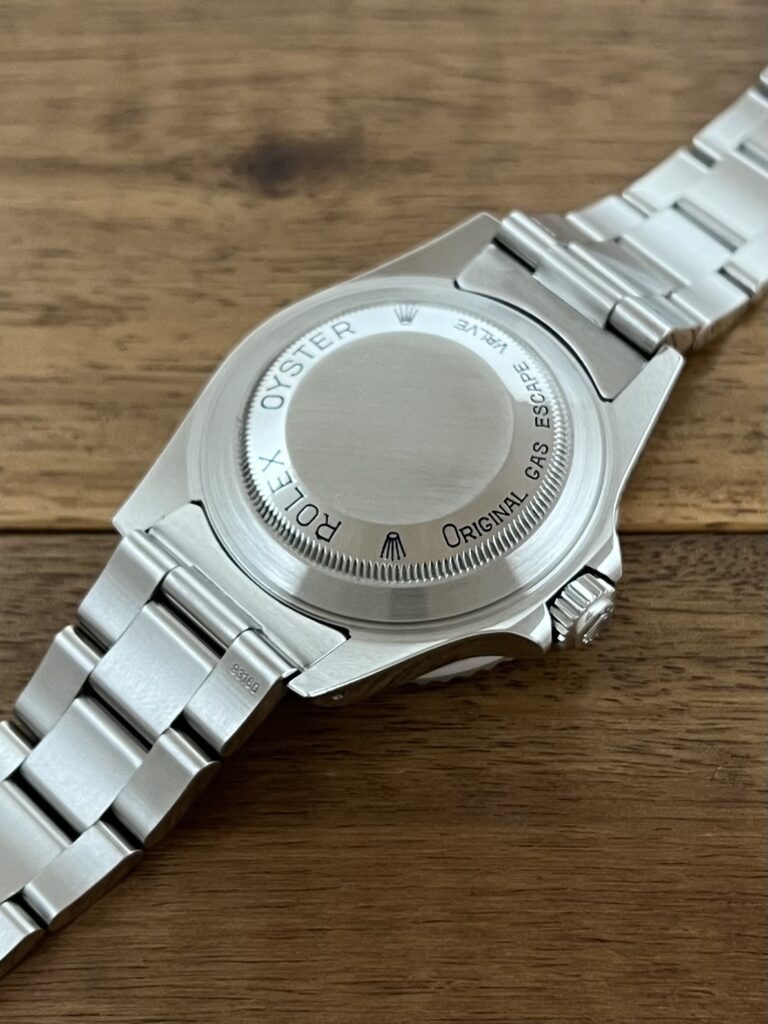 中古 ロレックス シードゥエラー 16600 N4番 トリチウム ブラック文字盤 セミヴィンテージ ケースバックの画像