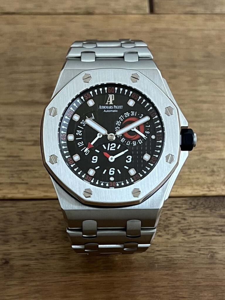 中古 オーデマピゲ ロイヤルオーク オフショア アリンギ アメリカズカップ2003 25995IP.OO.1000TI.01 正面の画像