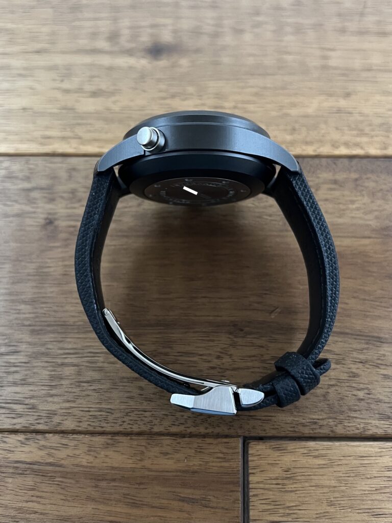 IWC ダブルクロノグラフ IW378601 スプリットセコンド（ラトラパンテ）操作ボタンとケースサイド の画像